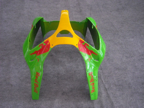 Fairings Plastics Kawasaki ZX6R 636 Green Racing (2000-2002)