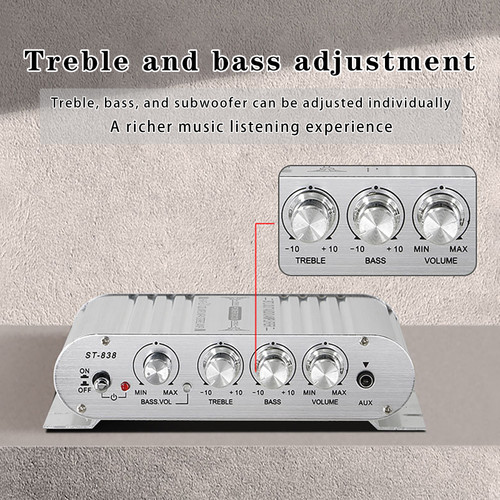 2.1 Bluetooth Stereo Hifi Car Home Car Audio Car Amplifier AMP Sound Speaker EDR