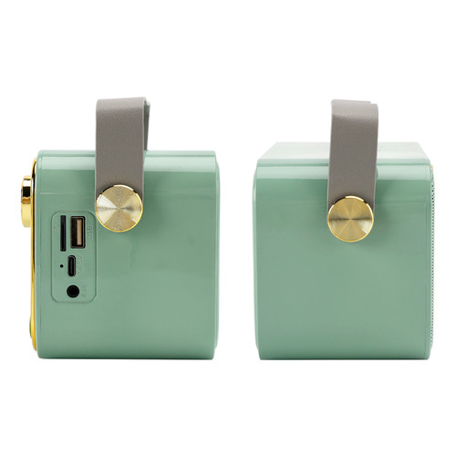 Mini Wireless Bluetooth Speaker 10W Power Home Theater Dual Microphone Speaker