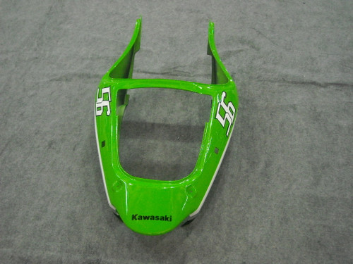 Fairings Plastics Kawasaki ZX6R 636 Green Nakano 56 Racing (2000-2002)