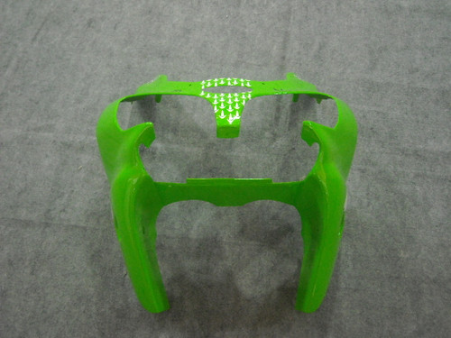 Fairings Plastics Kawasaki ZX6R 636 Green Nakano 56 Racing (2000-2002)