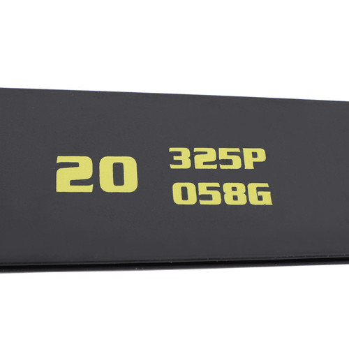 20" CHAINSAW GUIDE BAR For 52CC 58CC 62CC 68CC 76 Drive Links 0.325" 0.058G