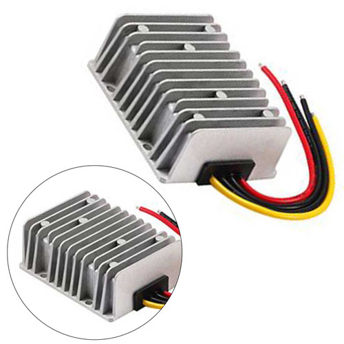 8-40V to 12V 20A DC Voltage Stabilizer Car Power Supply Regulator Waterproof