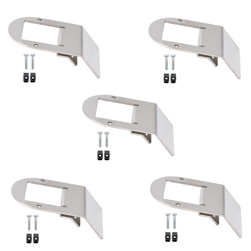 5PCS Watermelon Under Glow Frame Bracket Universal Clamp Style Mount For Truck RV