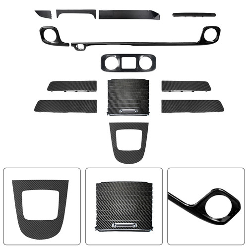 Dry Carbon Dash Interior Trim Panel Set Fit Mercedes W465 G550 G580 G63 2025+