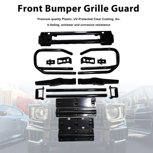 Front Bumper Grille Guard Fit Mercedes Benz G Class W465 G63 B700 2025+