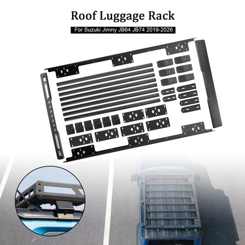 Aluminium Roof Rack Luggage Rack Fit Suzuki Jimny JB64 JB74 2019-2026
