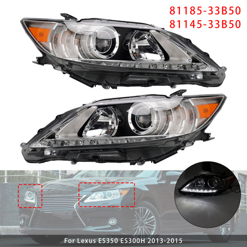 Left+Right Hid Xenon Headlight 81185-33B50 For Lexus Es350 Es300H 2013-2015