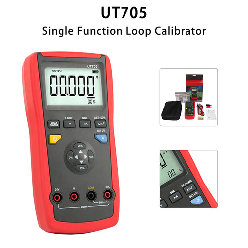 UT705 Single Function Loop Calibrator LCD Backlight DC Voltage/Current 24V