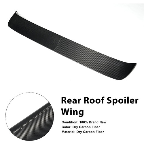 Carbon Fiber Rear Roof Spoiler Wing Fit Benz G-Class W465 2025+ Upgrade M Style