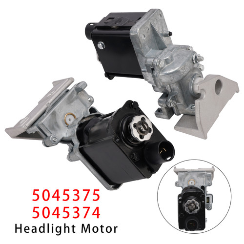 Left+Right Headlight Motor 5045375 5045374 For Chevrolet Corvette 1963-1967