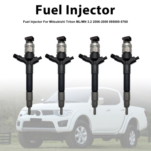 4Pcs Fuel Injector For Mitsubishi Triton ML/MN 3.2 2006-2008 095000-5760