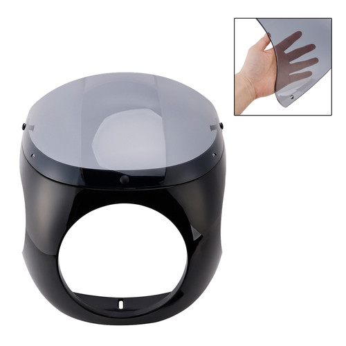 Windshield WindScreen fit for BMW R NINE T 2014-2024 Black+Gray