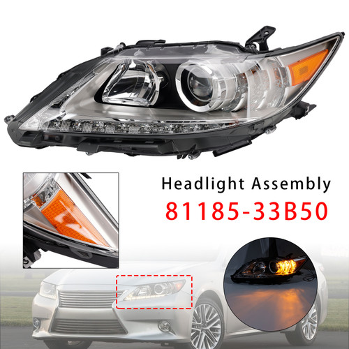 Left Hid Xenon Headlight 81185-33B50 For Lexus Es350 Es300H 2013-2015