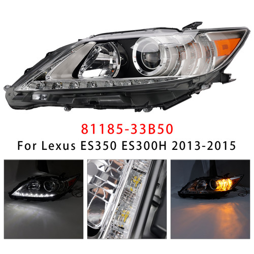 Left Hid Xenon Headlight 81185-33B50 For Lexus Es350 Es300H 2013-2015