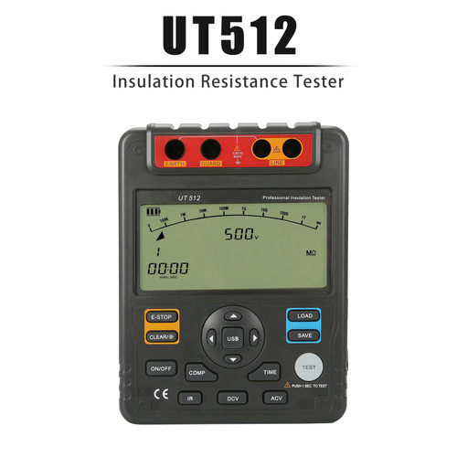 UT512 Insulation Resistance Testers Voltmeter Auto Range 2500V 100G¦¸
