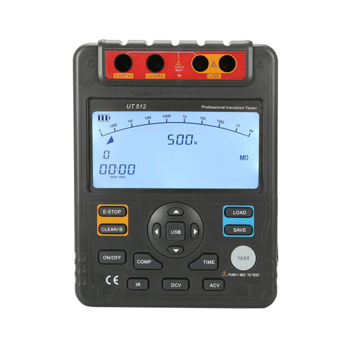 UT512 Insulation Resistance Testers Voltmeter Auto Range 2500V 100G¦¸