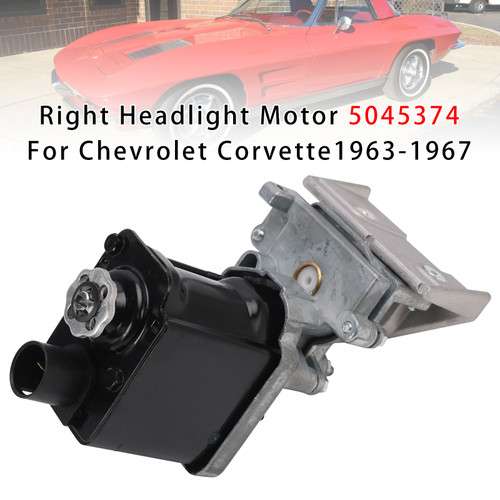 Right Headlight Motor 5045374 For Chevrolet Corvette 1963-1967