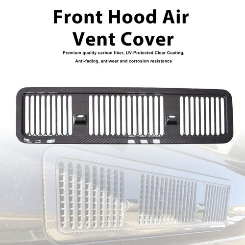 Carbon Fiber Front Hood Air Vent Cover Fit Mercedes Benz W464 W465 2019-2026