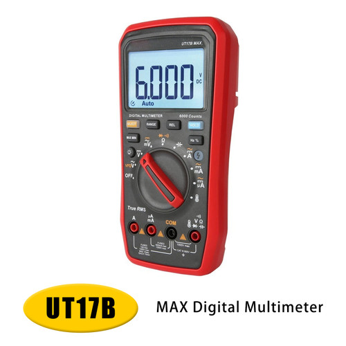 UT17B MAX Digital Multimeter DC/AC Function SwitchingC/V/I/R Measurement?