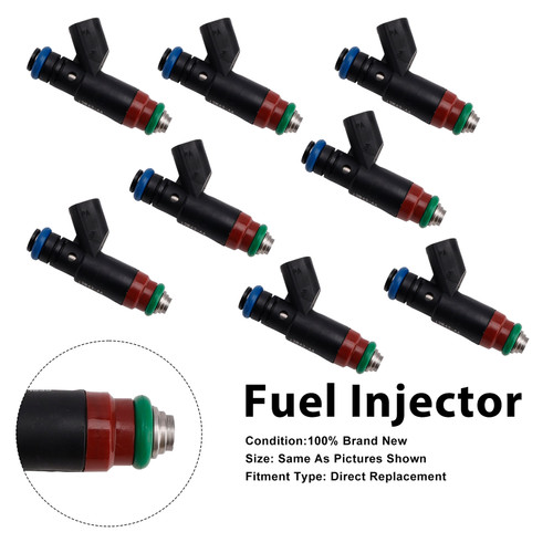 8Pcs Fuel Injector For Lincoln LS For Ford Thunderbird 2003-2005 3W43-AA