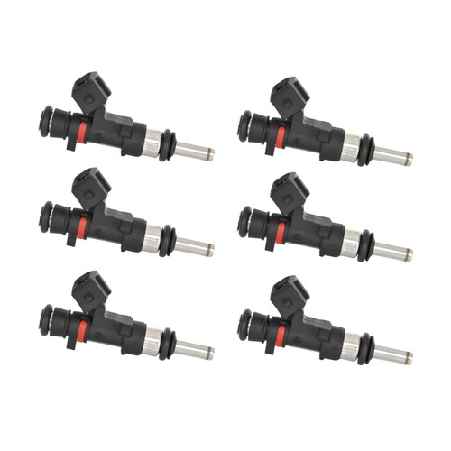 6Pcs Fuel Injector For Porsche 911 997 3.6 GT2 RS 2010-2011 0280158123