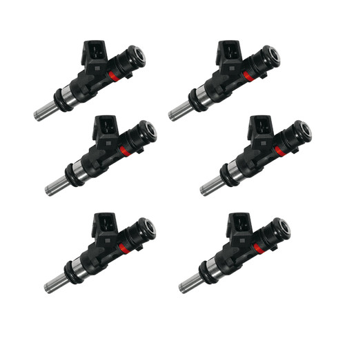 6Pcs Fuel Injector For Porsche 911 997 3.6 GT2 RS 2010-2011 0280158123