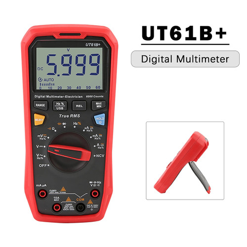 UT61B+ Non-Contact Voltage Tester Ac Dc Voltage Frequency Multimeter