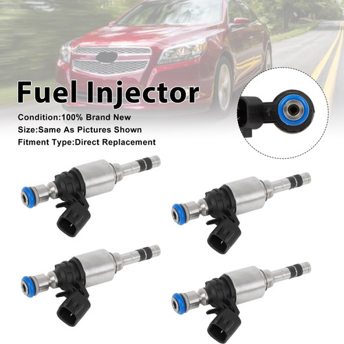 4Pcs Fuel Injector For Chevrolet Malibu 13-15 Colorado 2015-2022 12627093