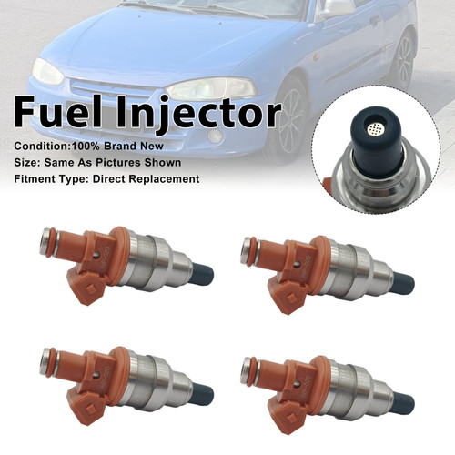 4Pcs Fuel Injector For Mitsubishi Colt Lancer Mirage CT9A INP020 INP-020