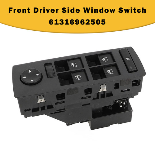 Front Driver Side Window Switch 61316962505 for BMW X5 1999-2006