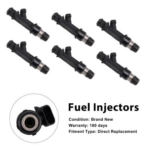 6Pcs Fuel Injector For Honda Passport For Isuzu Rodeo 1998-1999 25166922
