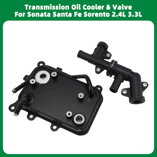Transmission Oil Cooler & Valve For Sonata Santa Fe Sorento 2.4L 3.3L