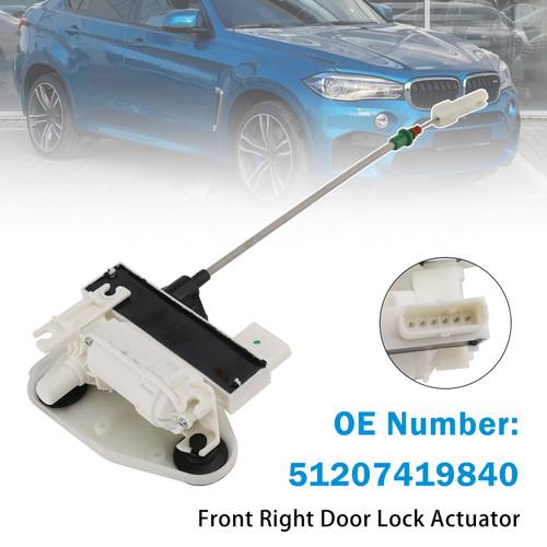 Front Right Door Lock Actuator 51207419840 For F15 F16 X5 2014-2017 X6 2018