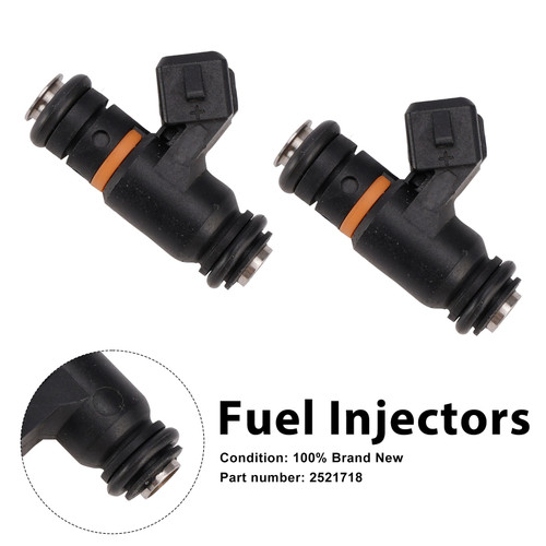 2PC 2521718 Fuel Injectors For Polaris RZR XP 2017-2020