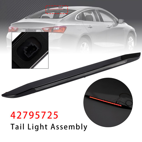 Center High Mount Third Brake Tail Lamp 42795725 For Chevrolet Malibu 2016-2025