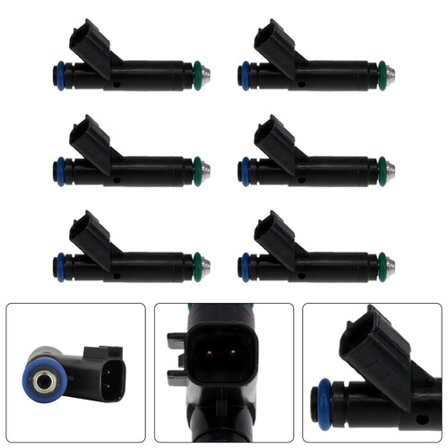 6Pcs Fuel Injector For Ford Mustang 2001-04 Ranger 2001-2003 1F2Z9F593BA