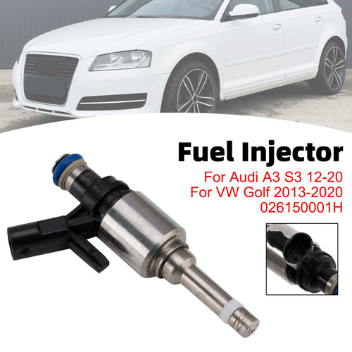 1Pcs Fuel Injector For Audi A3 S3 12-20 For VW Golf 2013-2020 026150001H