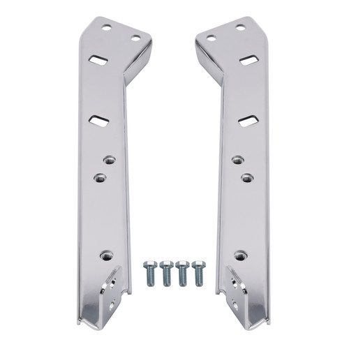 Saddlebag Rail Support Bracket 90718-79C Chrome For Touring Road Glide Flt 85-08