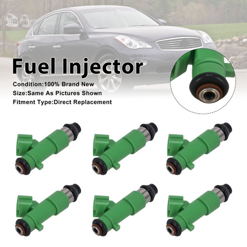 6Pcs Fuel Injector For Infiniti EX35 For Nissan Altima 07-18 16600-jk20a
