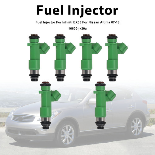 6Pcs Fuel Injector For Infiniti EX35 For Nissan Altima 07-18 16600-jk20a