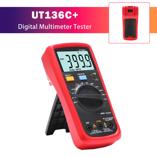 UT136C+ Multimeter Digital Multimeter Tester AC DC Voltmeter Ammeter
