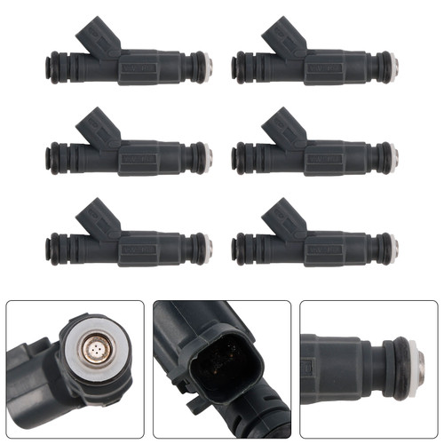 6Pcs Fuel Injector For Jeep Cherokee 1999-2000 TJ L4 1999-2002 0280156048