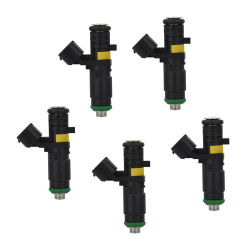 5Pcs Fuel Injector For Volkswagen Bora 2.5 2006 Jetta 2005-2006 07K906031B