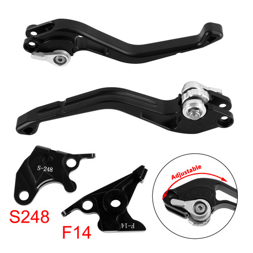 NEW Short Clutch Brake Lever fit for Suzuki GSXR600 750 DL650 GSR600 Silver