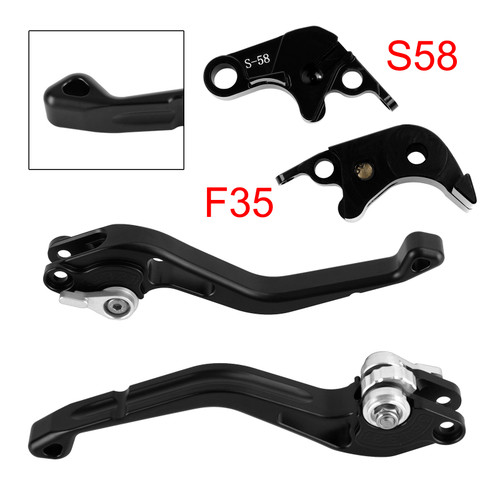 NEW Short Clutch Brake Lever fit for Suzuki GSX-S1000/F 2015 Silver