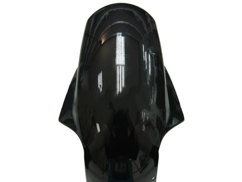 Fairings Kawasaki ZX6R ZX636 Black & Green Flame Ninja Racing  (2007-2008)