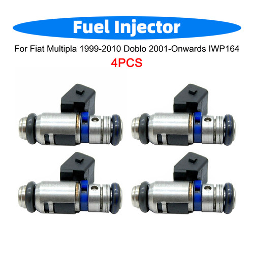 4Pcs Fuel Injector For Fiat Multipla 1999-2010 Doblo 2001-Onwards IWP164