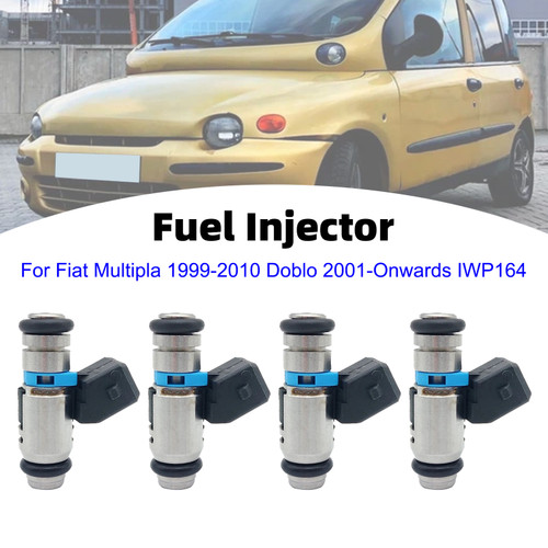 4Pcs Fuel Injector For Fiat Multipla 1999-2010 Doblo 2001-Onwards IWP164