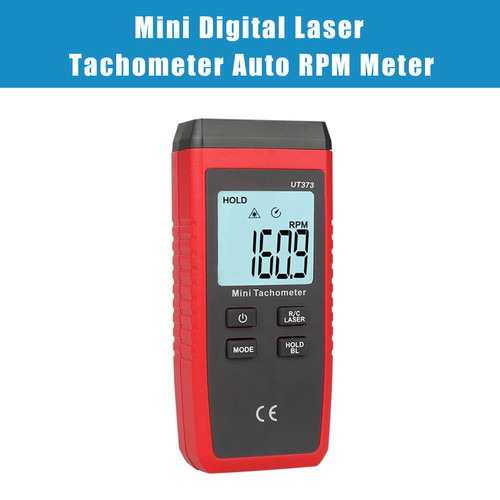 UT373 LCD Digital Mini Non-contact Laser Tachometer RPM Speed Tester